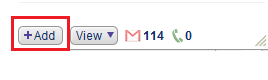 Click on Add in Gtalk window